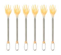 Healifty Multitool 6 Uds Herramienta Músculo Metal Picazón Masajeadores Para Rascadores Rascadores Eliminación Telescopio Masaje Raspador Estiramiento Amarillo Relajación Herramienta Multiusos