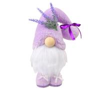 Healifty Muñeco de Lavanda Decoración Nórdica para Hogar Figura Tierna y Resistente para Bandejas Escalonadas y Pequeños Regalo Primavera-Verano
