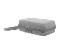 Healifty Neceser Tipo Tren Mini Conchas Estuche Rígido para Cosméticos Asa, Tamaño Compacto 20X12X6,5 CM, Fácil Transporte para Viaje y Uso Diario en Mujeres