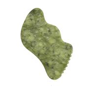 Healifty Neck Massager 1 Para Esculpir Raspar Curación Punto De Preciosas Masajeador Facial Desguace Facial Músculo Cuerpo Verde Tablero Guasha Sha Relieve Rodillo Masaje Facial