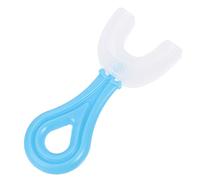 Healifty Niños Edad Años Herramienta Eléctrica U Silicona Dientes de Leche Tipo Cepillo Limpieza con Gel Inalámbrico para Masaje Edades en Forma Cepillo de Dientes Oral Envejecido de