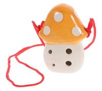 Healifty Ocarina de Hongo de 6 Agujeros para Principiantes Instrumento de Viento Educativo para Instrumento de Práctica Musical Tono C Color Aleatorio 1 Pieza Color