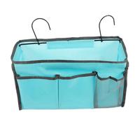 Healifty Organizador de Cama Colgante para Dormitorio Bolsa de Almacenamiento Multiusos con Múltiples Compartimentos para Teléfonos Cargadores y Diseño Práctico y Elegante Color Verde