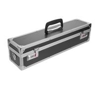 Healifty Organizador de Cuchillos de Chef Rígido de Aluminio 8 Ranuras y Doble Cerradura de Combinación, Caja Portátil para Almacenamiento Seguro en Cocina y Camping