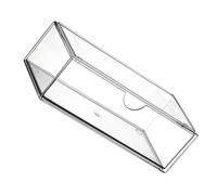 Healifty Organizador de Gafas de Sol Transparente Apilable Portátil Caja Resistente para Almacenamiento y Exhibición de Lentes Soporte Multiusos para Gafas y Accesorios