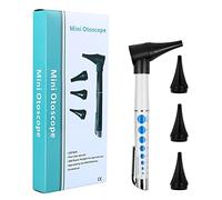 Healifty Otoscopio Con Luz: Otoscopio Con 4 Cubiertas De Otoscopio Herramienta De Diagnóstico Para El Cuidado Oído Para Enfermeras Niños Adultos Y Mascotas Tamaño De Bolsillo Sin