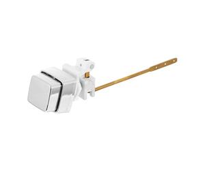 Healifty Palanca Decorativo de Descarga Lateral para Cisterna de Inodoro de Cobre Botón Cuadrado para Baños Comerciales y Residenciales