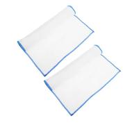 Healifty Paño de Limpieza para Flauta, Paño de Limpieza de Instrumentos de Gasa de Algodón, 2 Piezas, Blanco, para Instrumentos de Viento Madera, para Estudiantes y Profesionales, Cuidado