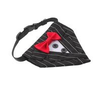 Healifty Pañuelo Triangular para Perro Pequeño Ajustable Pajarita Roja, Babero Bandana para Mascotas y Lavable, Accesorio Ligero para Fiestas y Uso Diario