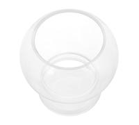 Healifty Pecera Transparente de Redonda Pequeña para Escritorio y Paisajismo Hogar Oficina