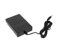Healifty Pedal de Sustain para Teclado Midi Conector de 35 MM Pedal de Cambio de Polaridad Compatible Pianos Digitales Sintetizadores y Baterías Electrónicas para Estudio y Escenario