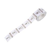 Healifty Pegatinas de Calendario Diario para Planificador de 365 Días Etiquetas Autoadhesivas de Números Mensuales Papel Washi Suave sin Residuos Accesorios Organizadores para Agendas y