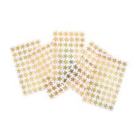 Healifty Pegatinas de Estrellas Incentivo para Aula, 5 Hojas de Mini Pegatinas Holográficas de Cinco Puntas, Cuadro de Recompensas Comportamiento Infantil, Útiles Escolares para Profesores