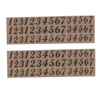 Healifty Pegatinas para Practicar Notas de Instrumento de Lengua Etéreo, 6 Piezas, Adhesivas, Colores Variados, Accesorio Musical para Aprendizaje y Práctica en Percusión de Concierto