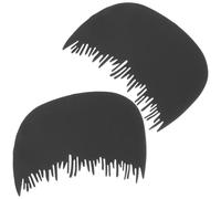 Healifty Peine Aplicador Línea Del Cabello 2 Unidades Tamaño Estándar Protección De Fibras Para Hombres y Mujeres Uso Diario Cuidado Profesional