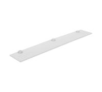 Healifty Peine para Desbordamiento de Peces Acrílico Blanco 30 Cm Ventosas, Accesorio Desmontable para Acuarios, Vertedero Antidesbordamiento, Suministros para Peces y Limpieza de Peceras