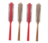 Healifty Peines Cabello Redondos 4 Unidades Herramienta de Peluquería Masajeador para Salon para Cabello Mojado y Seco Colores Aleatorios Color Aleatorio