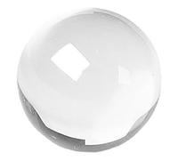 Healifty Pelota De Fitness De Cristal Elder Jade Balonmano Transparente Cristal Blanco