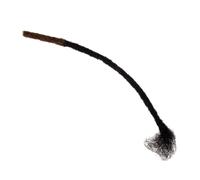 Healifty Peluca de Rastas de Cabello Humano 8 Pulgadas 1B/30 Pelucas Trenzadas para Cosplay y Disfraces Extensiones de Cabello de Ganchillo Accesorio para Fiestas y Cumpleaños