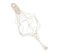 Healifty Percha para Decoración y Almacenamiento para Ukelele de Macramé de Algodón y Lino para Colgar Instrumentos Musicales Soporte Estable en Pared