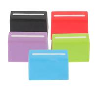 Healifty Perillas Deslizantes para Mezclador Dj, 5 Piezas Multicolor, Tapas de Fader de Eje Recto de 4 Mm, Accesorio para Consola de Sonido y Equipo de Dj