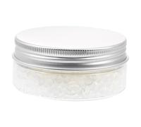 Healifty Perlas de Cera Transparentes para Sellos, 1 Caja de Partículas de Lacre Blancas, para Manualidades, Sellado de Invitaciones, Sobres y Documentos, Uso en Artesanía y DIY