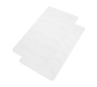 Healifty Piel De Práctica Para Cejas y Maquillaje Facial 2 Piezas Silicona Realista Resistente Al Agua Para Principiantes y Profesionales Uso En Casa o Estudio