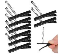 Healifty Pinzas Cabello con Resorte 4 CM para 100 Unidades de Metal DIY Accesorios Creativos para Tocados Infantiles Clips Divertidos para Bebés y Niñas Manualidades y Peinados