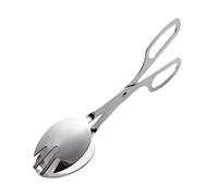 Healifty Pinzas de Ensalada Inoxidable Antideslizantes 30 Cm Utensilios de Cocina para Servir Alimentos para Buffet y Fiestas