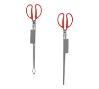 Healifty Pinzas para Anguilas de Acero Inoxidable Diseño Antideslizante y Agarre Fuerte, Set de 2 Piezas Adecuado para Barbacoa y Cocina al Aire Libre