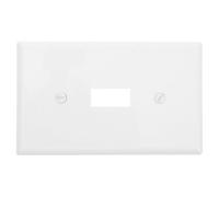Healifty Placa de Cubierta de Pared Material PC en Color Claro Instalación Fácil y Bordes Redondeados para Decoración Moderna para Interruptor de Luz Individual