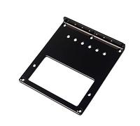Healifty - Placa de puente para guitarra eléctrica Fender Telecaster TL (102 mm), color negro, negro