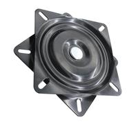 Healifty Placa Giratoria para Asiento De Resistente con Rodamiento Silencioso y Mecanismo Metálico para Taburete De Bar y Muebles Acero Frío Duradero Capacidad De Carga Alta