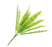 Healifty Planta Artificial Sansevieria Maceta de Plástico Adorno Bonsái Falso para Escritorio Decoración Sintética para Hogar Oficina y Hotel