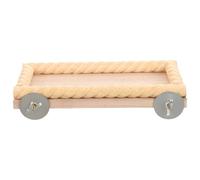 Healifty Plataforma de Salto de Madera para Loros y Hámsters, Soporte de Juego Multifuncional para Entrenamiento y Ejercicio en Jaulas de Aves y Roedores