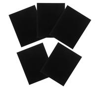 Healifty Pletina Aluminio Negro de Alta Precisión para Grabado y Placas en Blanco para Proyectos de Señalización y Creación de Letreros