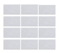 Healifty Porta Credenciales Plástico Autoadhesivo 12 Piezas 10X6 CM Transparente Organizador Bolsillo Protección para Oficina Escuela Viajes Exhibición