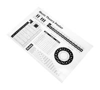 Healifty Póster Educativo de Acordes y Escalas de Piano sin Marco Diagrama Musical para Principiantes Póster del Círculo de Quintas para Aprendizaje y Composición Musical Aula