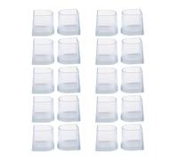 Healifty Protector De Tacón Alto Transparente Para Zapatos De Baile Latino 10 Pares Cubierta Antideslizante Resistente Al Desgaste Tamaño L Protección Para Tacones