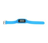 Healifty Pulsera Podómetro Electrónico de Silicona Azul Reloj Contador de Pasos para Correr y Caminar Herramienta Multifunción para Fitness y Actividades al Aire Libre