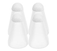 Healifty Puntas de Repuesto para Lápiz Óptico 4 Piezas para Tableta, Funda Protectora Antideslizante de Material Transparente, Cubierta Silenciosa para Lápices Táctiles, Accesorios