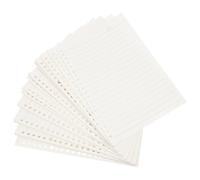 Healifty Recambio de Hojas Sueltas A5 para Cuaderno, Papel de Repuesto Líneas, 3 Paquetes de 50 Hojas, Papel Flexible y Liso para Notas, Diarios y Organización Escolar