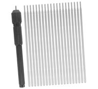 Healifty Recambios para Bolígrafo de Tatuaje con Soporte Negro y Núcleos para Marcación Precisa Herramienta Auxiliar para Artistas Profesionales y Uso Personal