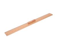 Healifty Regla de Madera para Costura 50 CM Doble Escala Regla Didáctica para Profesores Herramienta de Medición Precisa para Patchwork y Manualidades Madera Natural Diseño Ligero y