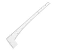 Healifty Regla Métrica Francesa Curva para Costura y Patronaje Herramienta Precisa para Cortar y Diseñar Prendas Plantilla Adaptable para Confección y Patchwork para Uso Profesional y