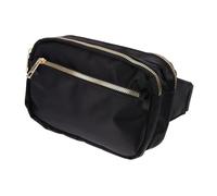 Healifty Riñonera para Mujer Negra, Bolsa De Cinturón Deportiva Multiusos, Material Resistente, Tamaño Compacto, Adecuado para Ciclismo, Senderismo y Viajes Al Aire Libre