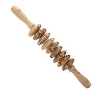 Healifty Rodillo De Masaje De Espalda De Madera Herramienta De Masaje De De Madera Herramienta De Masaje De Rodillo Corporal Para Relajarse