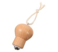 Healifty Rodillo de Masaje Facial para Ojos y Rostro 1 Unidad Pequeño Madera Facial para Mujeres Cuidado Piel Ant Hinchazón Uso Doméstico