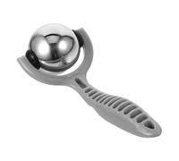 Healifty Rodillo Facial de Masaje Bola de Acero Inoxidable Herramienta Gua Sha Facial Mango Gris Masajeador Manual para Ojos y Rostro Cuidado Piel Profesional