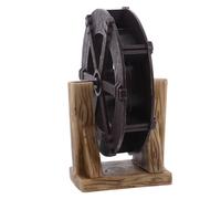 Healifty Rueda de Agua Giratoria para Peceras con Soporte Decoración Feng Shui para Acuarios y Mini Paisaje Acuático Ligero y Resistente de Mesa Fácil de Instalar